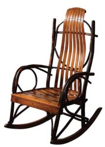 Oversized Hickory Rocker