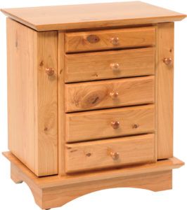 20 inch Shaker Dresser Top Jewelry Cabinet