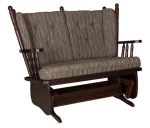 4-Post Low Back Loveseat