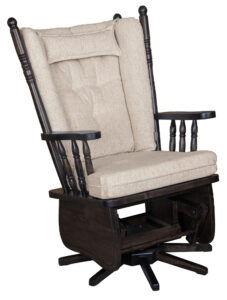 4-Post Highback Swivel Glider
