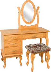 42 inch Queen Anne Dressing Table