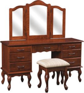56 inch Queen Anne Dressing Table