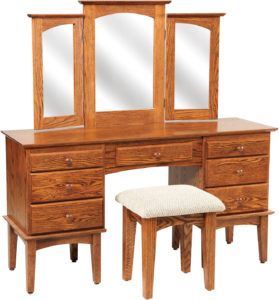 56 inch Shaker Dressing Table