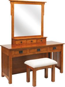 60 inch Mission Dressing Table