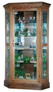 Aberdeen Corner Curio Cabinet