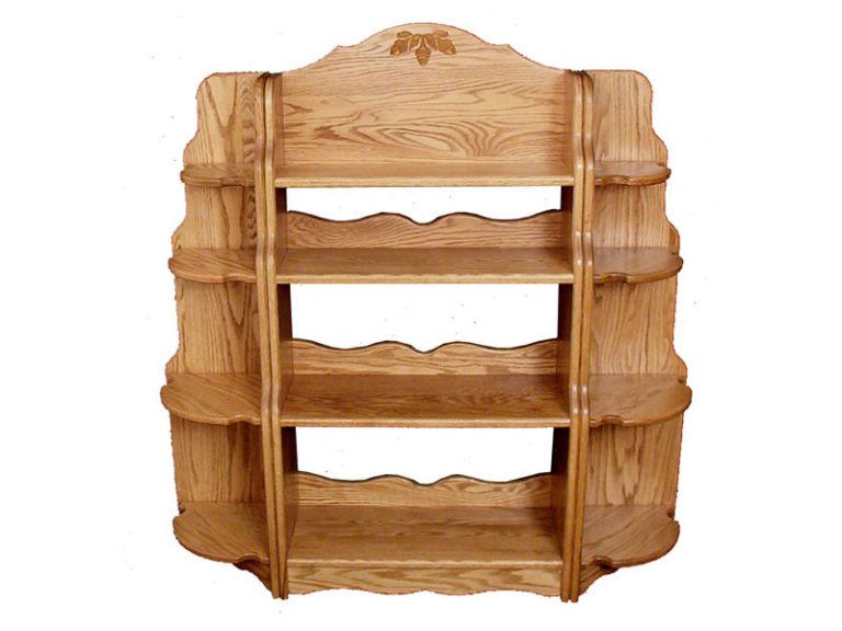 Custom Acorn Bookcase and Corner Bookcases