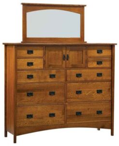 Arts and Crafts Mountain Master Dresser