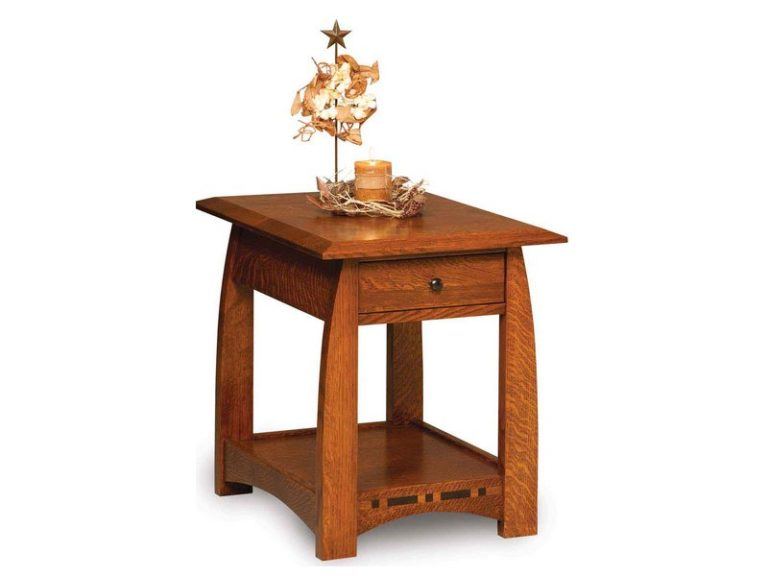 Amish Boulder Creek End Table