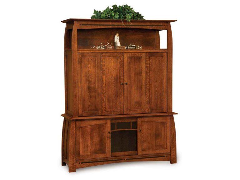 Amish Boulder Creek Five Door LCD Cabinet