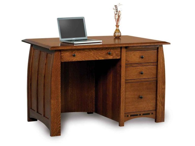 Amish Boulder Creek Four Drawer Desk