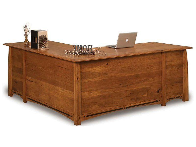 Boulder Creek L Shaped Desk Custom Boulder Creek L Shaped Desk