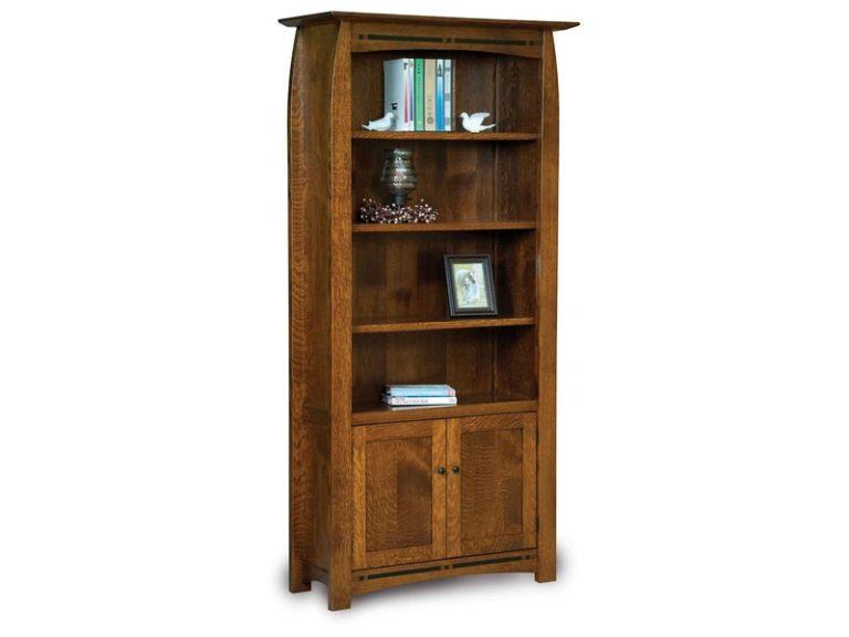 Amish Boulder Creek Two Door Bookcase