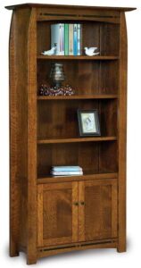 Boulder Creek Two Door Bookcase