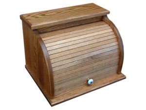 Bread Box with Roll Top