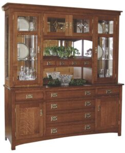 Cape Cod Six Door Mission Hutch