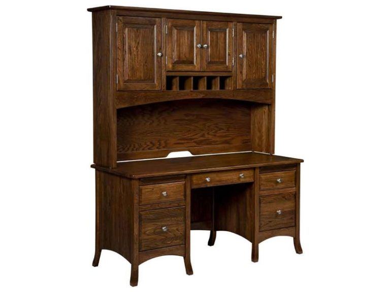 Amish Carlisle Desk with Hutch