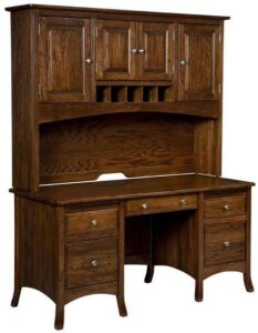 Carlisle Desk with Hutch