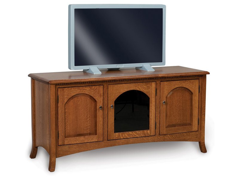 Amish Carlisle Three Door LCD Stand