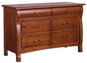 Castlebury Six Drawer Changer Dresser