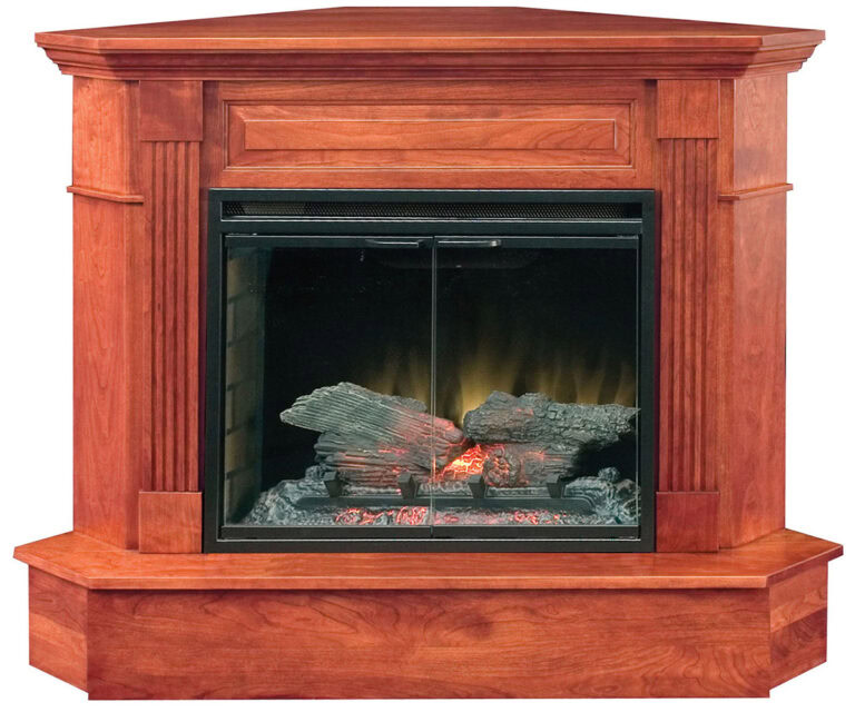 Custom Charleston Fireplace Corner Unit