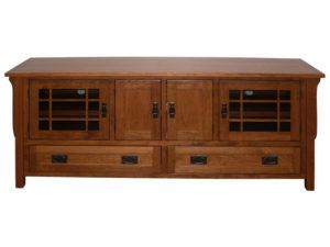 Cherry Landmark Plasma TV Cabinet