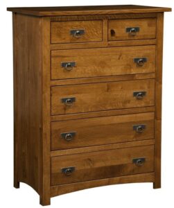 Classic Mission Six-Drawer Chest