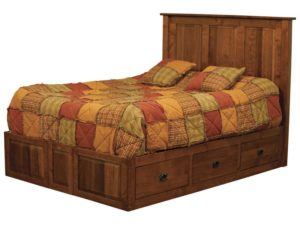 Classic Mission Storage Bed