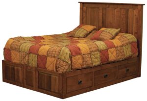Classic Mission Storage Bed