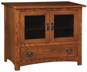 Classic Mission Small TV Stand
