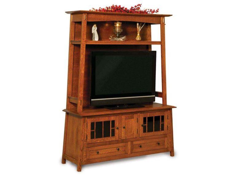 Amish Colbran Two Piece LCD Cabinet