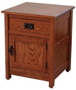 Country Mission One Drawer, One Door Nightstand