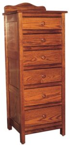 Country Mission Six Drawer Lingerie Chest