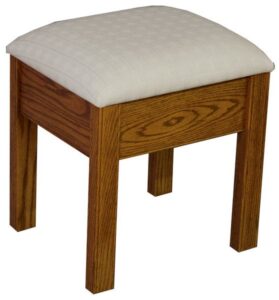 Country Mission Vanity Stool