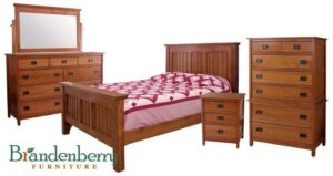 Country Mission Wood Bedroom Set