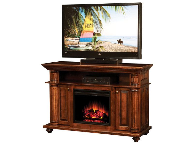 Bryant Fireplace Media Console Custom Media Console