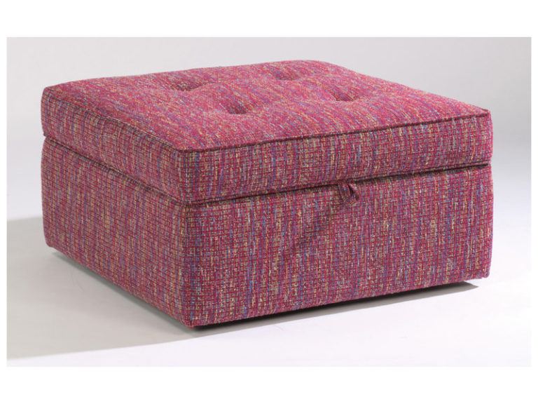 Custom Daphne Storage Ottoman