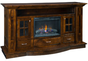 Delgado Fireplace Entertainment Center