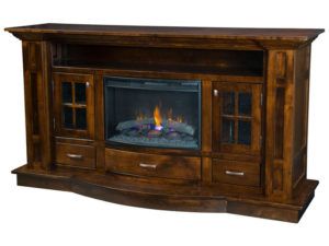 Delgado Fireplace Entertainment Center