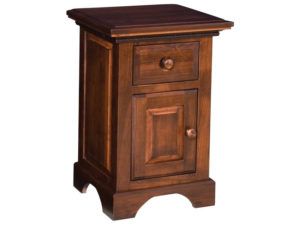 Escalade 1 Drawer, 1 Door Nightstand