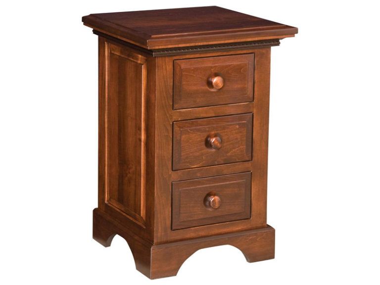 Escalade 3 Drawer Nightstand