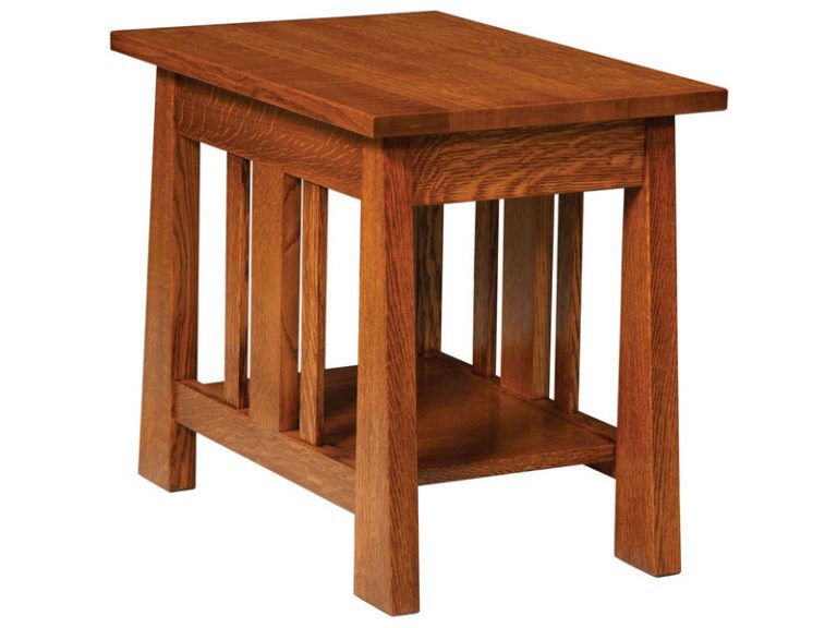 Amish Freemont Open Mission End Table without Drawer