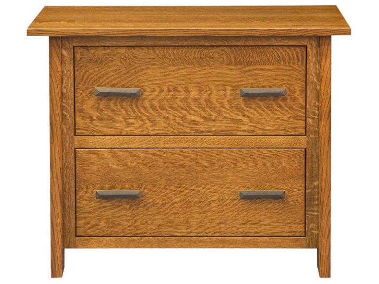 Custom Freemont Mission Lateral File Cabinet