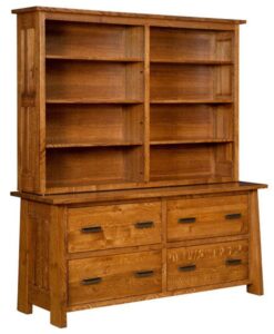 Freemont Mission Bookcase Topper