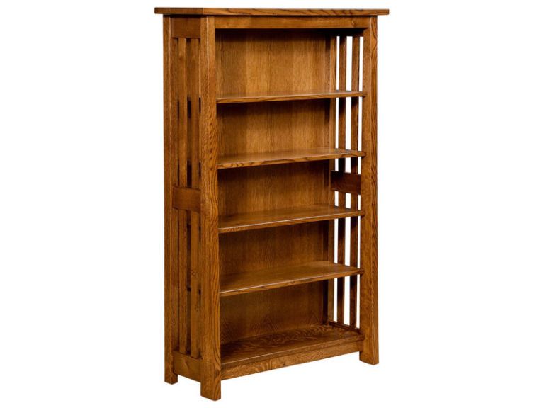 Custom Freemont Open Bookcase