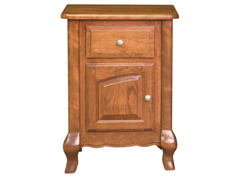 Amish French Country Left Nightstand