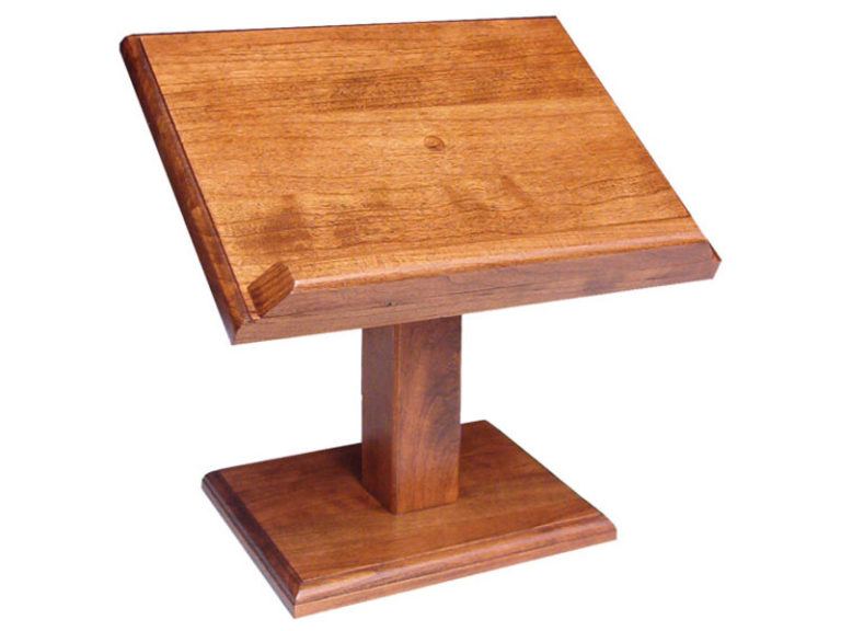 Custom Hardwood Cookbook Bible Stand