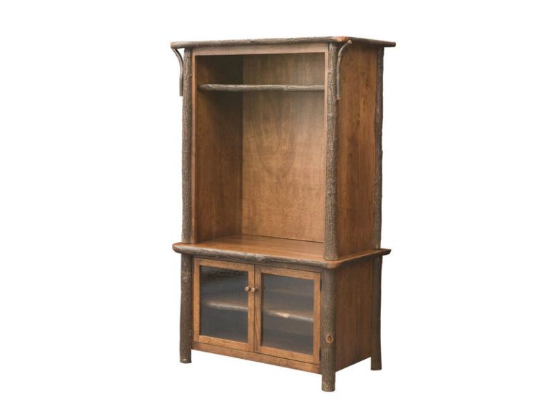 Amish Hickory 42-inch TV Console Hutch