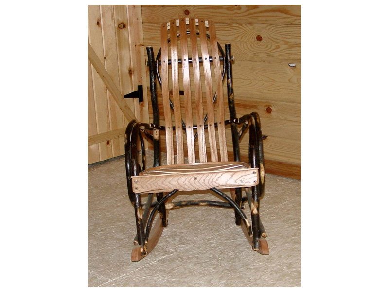 Amish Hickory Child's Rocker - Brandenberry Amish Furniture