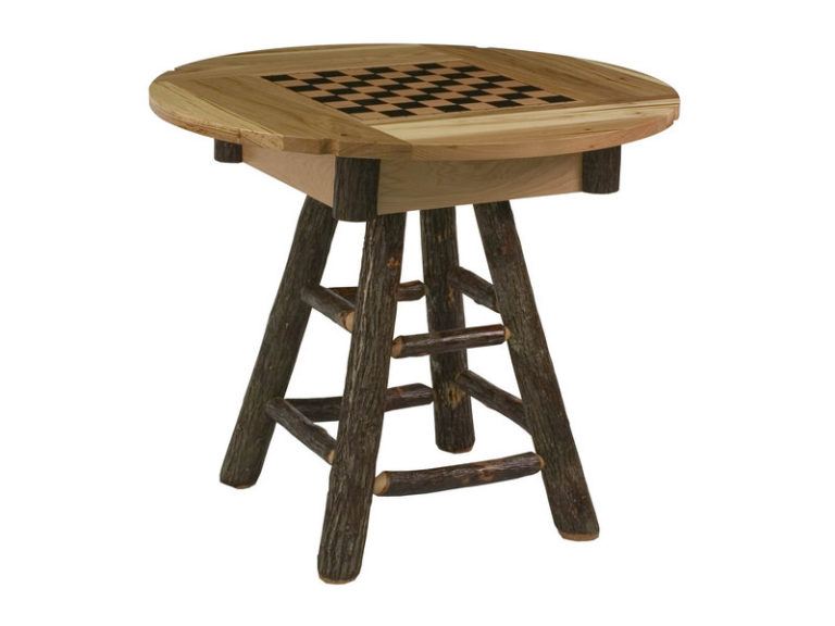 Amish Hickory Country Delight Game Table