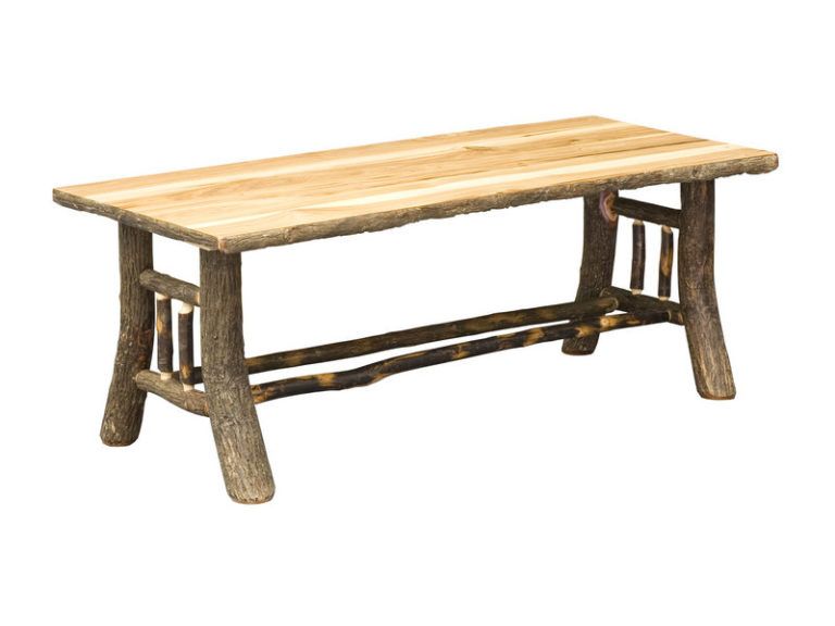 Amish Hickory Noble Collection Coffee Table